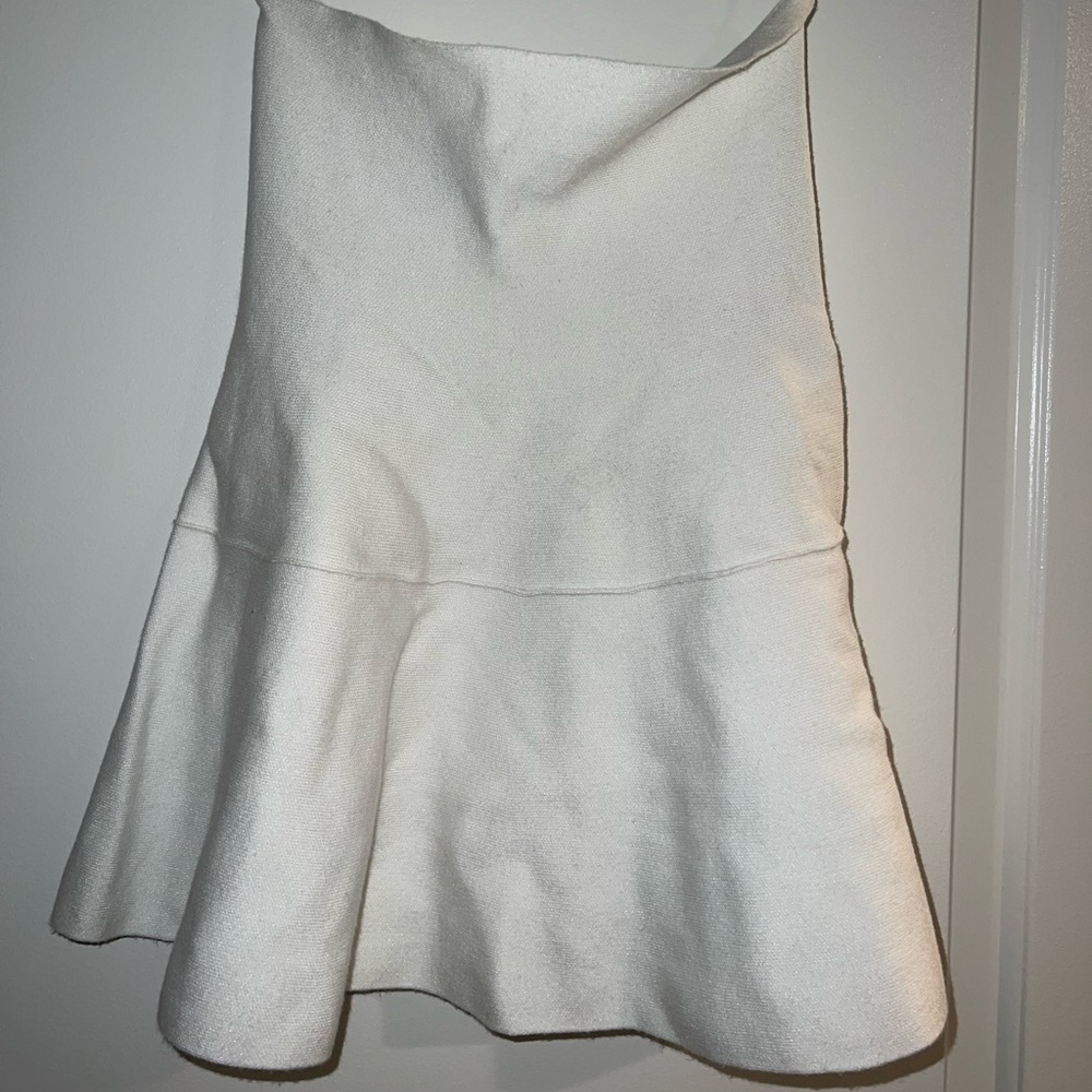 Zara white skirt